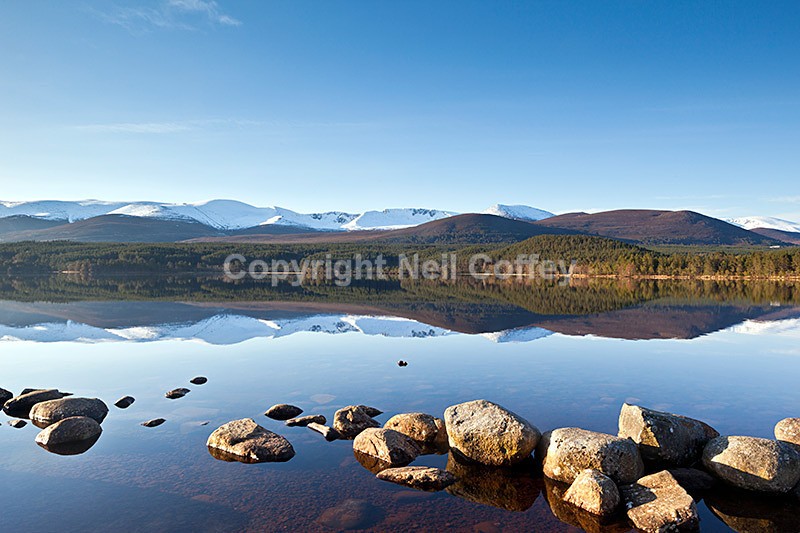 Loch Morlich & The Cairngorm Plateau, The Cairngorms4 - Landscape format