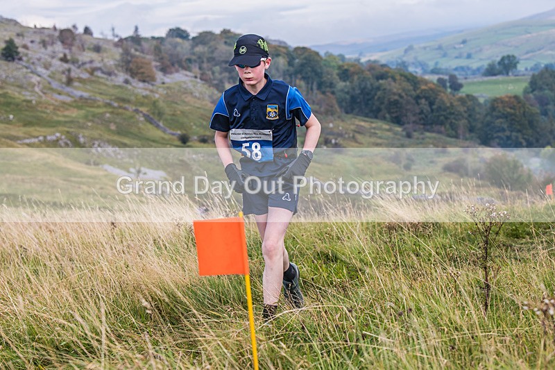Year 7-208 - The English Schools Fell Running Championship Giggleswick Year 7 Sunday 6th October 2024