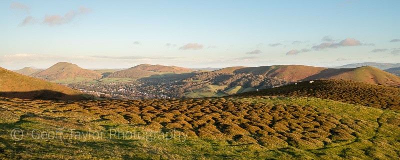 Church Stretton from Nils - The Long Mynd