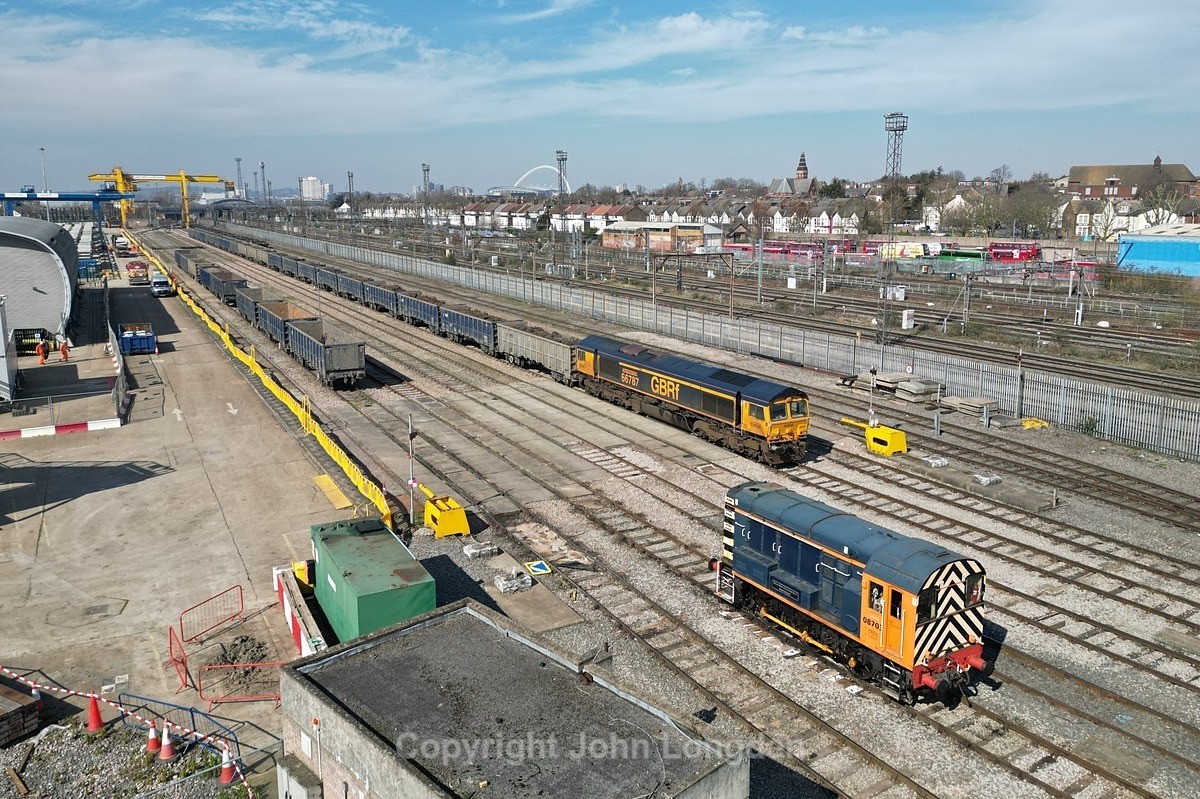 JL - 19.3.25 66787 6O37 Willesden - Cliffe Brett Marine, Willesden - Latest shots