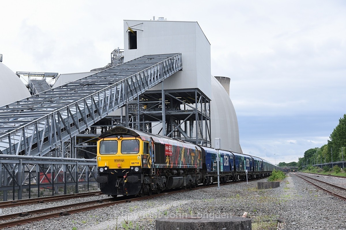 JL - 30.5.25 66718 6E09 Liverpool - Drax, Drax PS Rd 3 - Latest shots