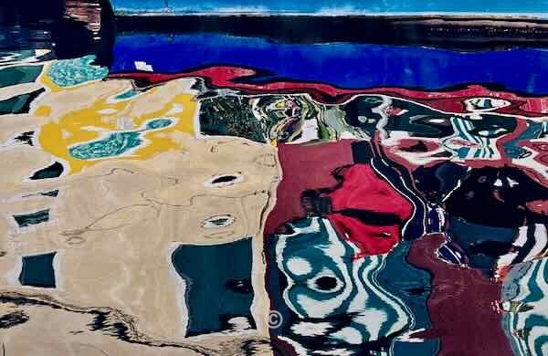 Canal Reflection, Burano. - Photographic Work.