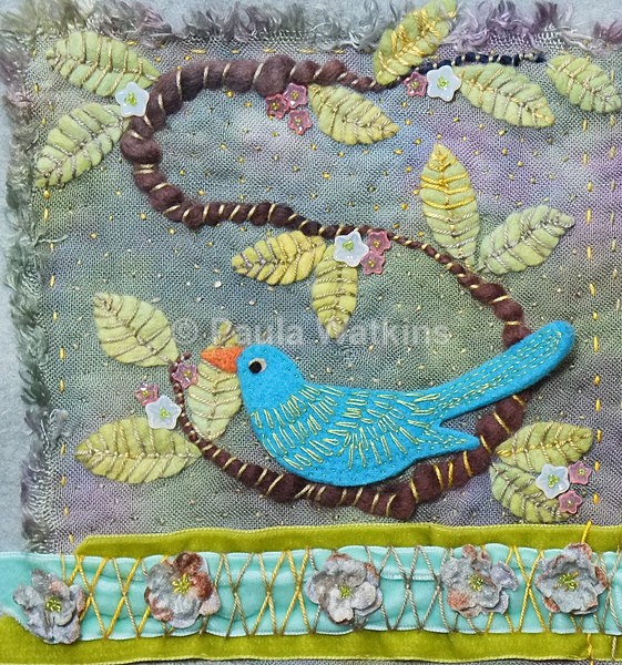  - Art made on Vintage Blankets
