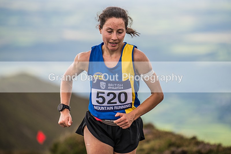 Uphill Only-308 - British Athletics Off Road Running Championships Senior Uphill Only Trial - Skiddaw Friday 15th Augu