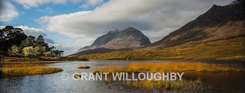 Loch Clair and Liatach pano - Panorama