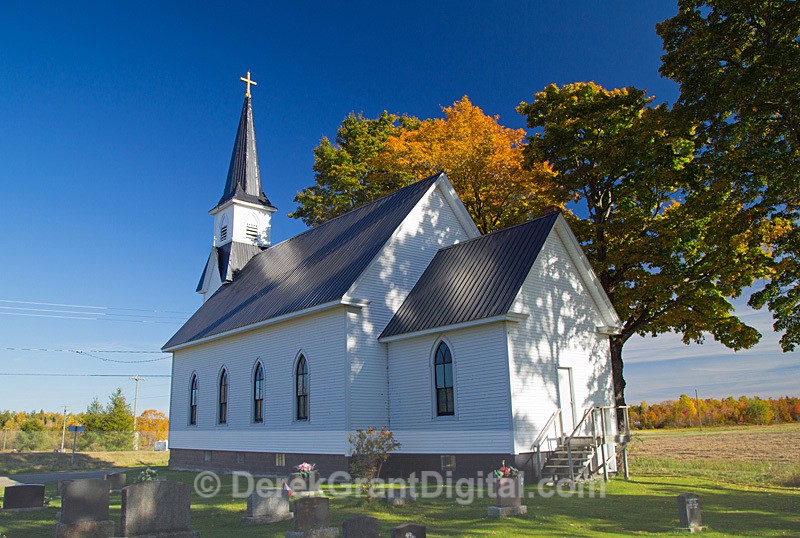 St. Bonaventure's Catholic Church Lakeville New Brunswick Canada - Churches of New Brunswick