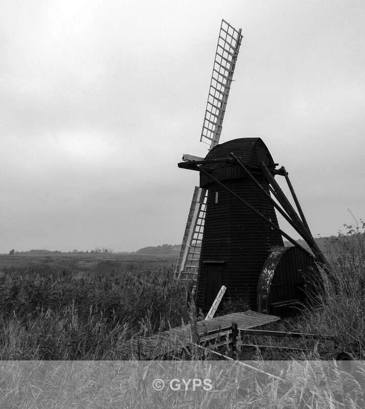 Herringfleet Mill by Kath Wright - New Members Work