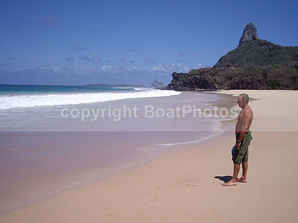 061125 Fernando beach with Richard - ATLANTIC CROSSING 2006