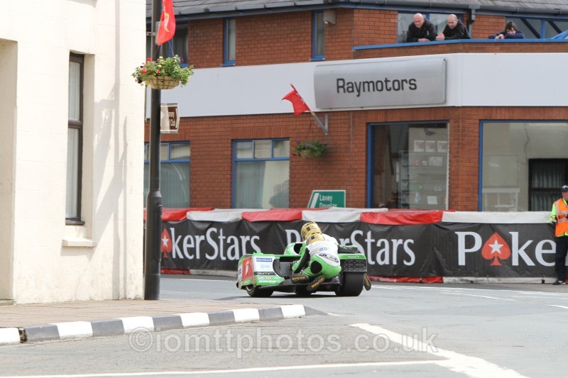 Dave Molyneux & Patrick Farrance - Sure Sidecar Race 2