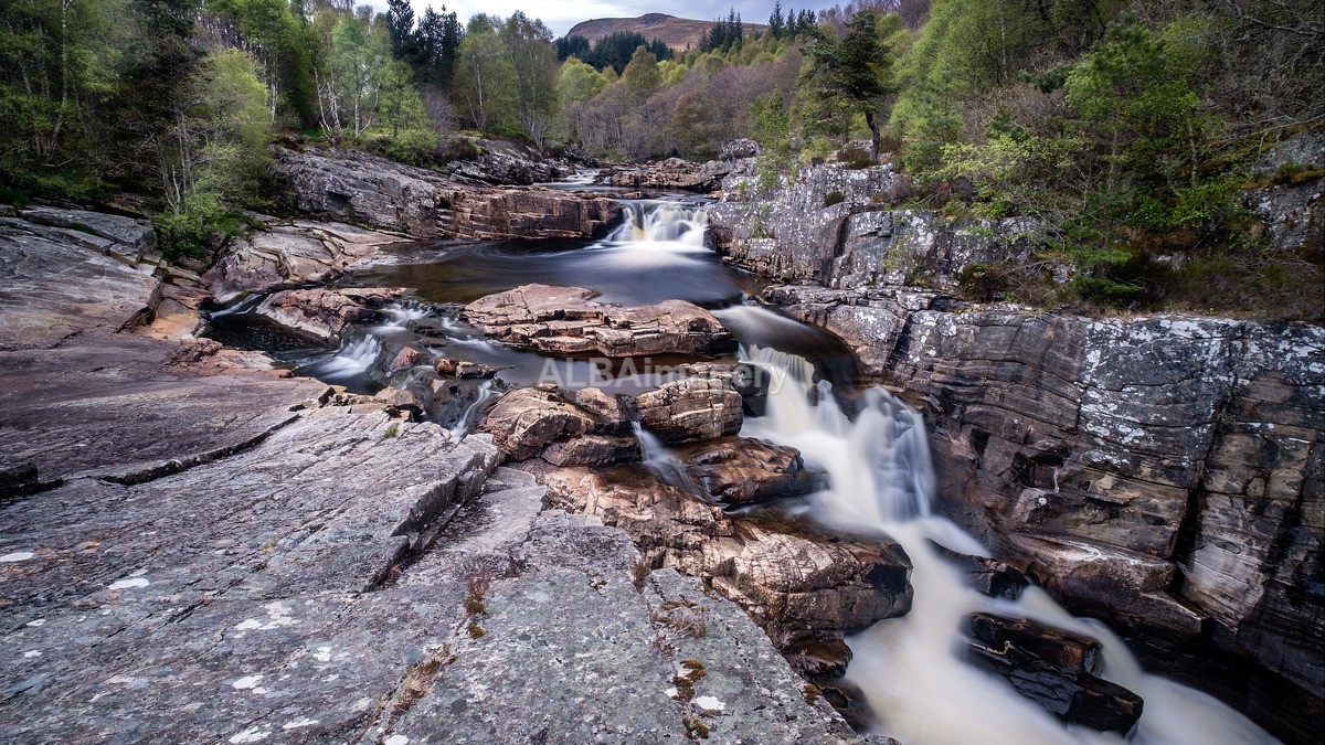Black Water Falls - My Scotland - The Landscapes