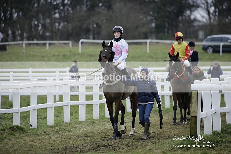 PtP 220122 101 - Royal Artillery Hunt Point-to-Point  - Larkhill Racecourse 22/01/22