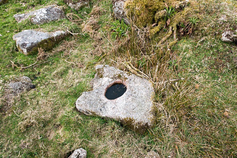 Mortar stone - Gobbet / Deep Swincombe tin mine