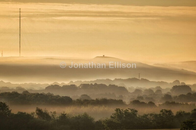 Rivington Morning Mist - Rivington And Surrounding Areas
