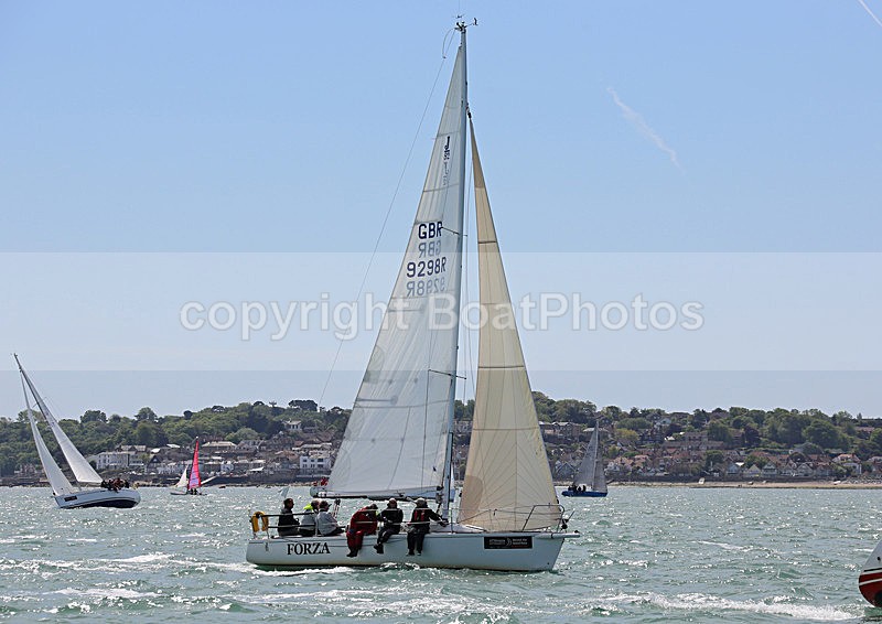 130601 FORZA GBR9298R WT7A9610 - ROUND THE ISLAND RACE - 1st June 2013