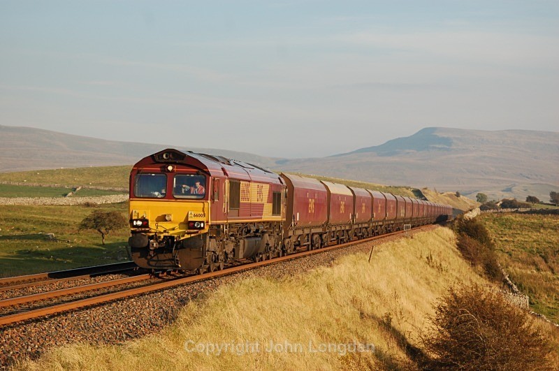 8.10.12 - 66005 4S93 Milford - New Cumnock, Waitby Common - Waitby Common