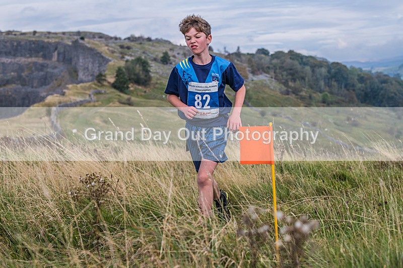 Year 7-168 - The English Schools Fell Running Championship Giggleswick Year 7 Sunday 6th October 2024