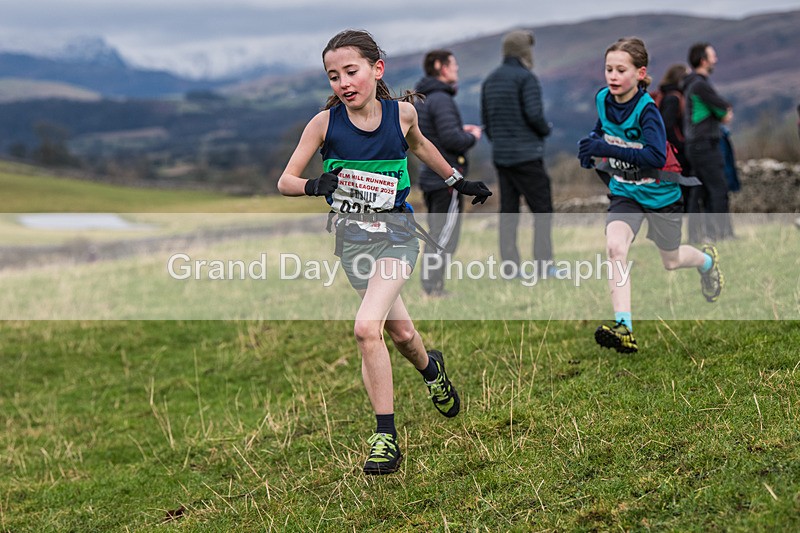 Cunswick U13-134 - Kendal Winter League Cunswick Scar Junior Under 13 Fell Race Sunday 26th January 2025