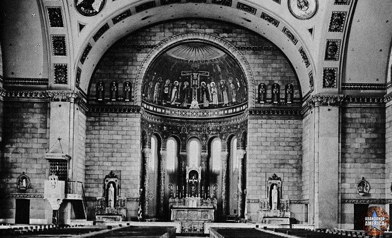 historical photos of the church of the transfiguration in philadelphia on matthew christopher murray's abandoned america