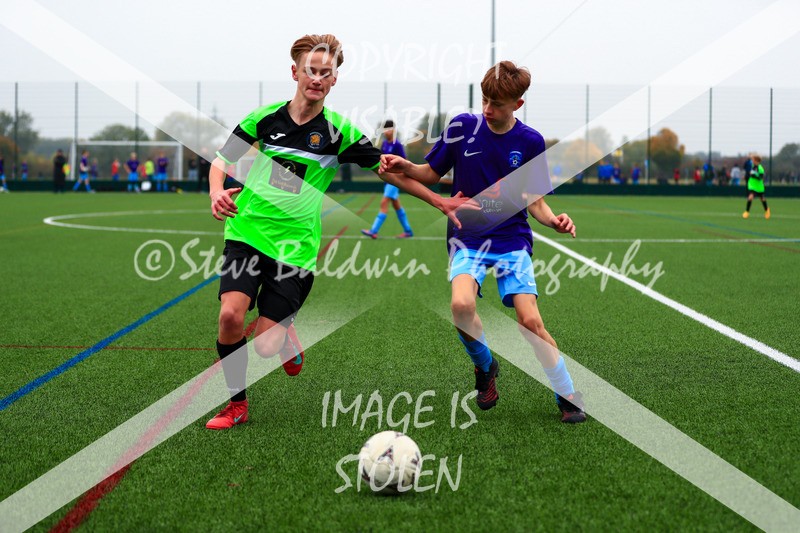 1DX20022 - 2025-10-12 FC Abbey Meads U14 Orange V Kingsdown Lions U14