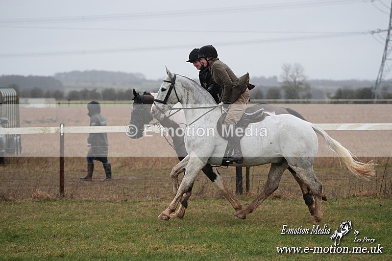 PtP 260125 249 - Cocklebarrow Point-to-Point racing with the Heythrop Hunt 26/01/25