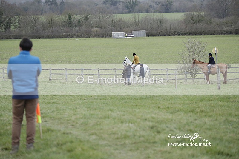 PtP 250223 0700 - Kimblewick Hunt Point-to-Point Kingston Blount 25/02/23