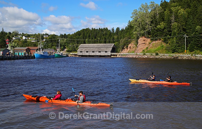 Kayaking the Harbour @ St. Martins New Brunswick Canada - Sport & Recreation