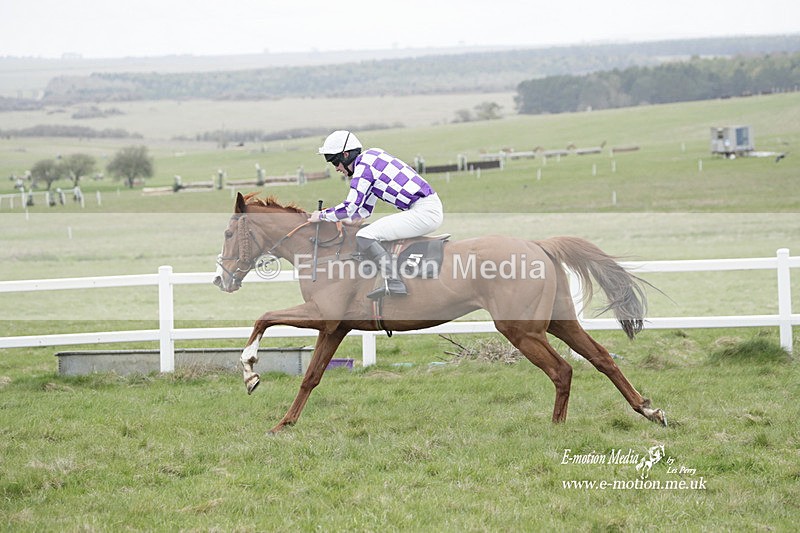 PtP 260323 0943 - New Forest Hounds Point-to-Point Larkhill 26/03/23