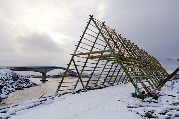 Cod drying racks - Norway