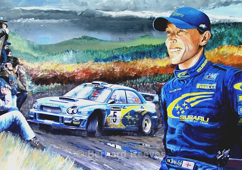 A tribute to Richard Burns. RAC rally - Rally cars & drivers