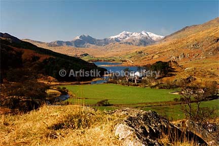 Snowdon from the pinnacles Z82-3-5 - Sceniks.com - Snowdonia landscape photographs by Dave O'Shea