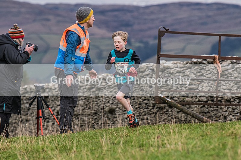 Cunswick U13-196 - Kendal Winter League Cunswick Scar Junior Under 13 Fell Race Sunday 26th January 2025
