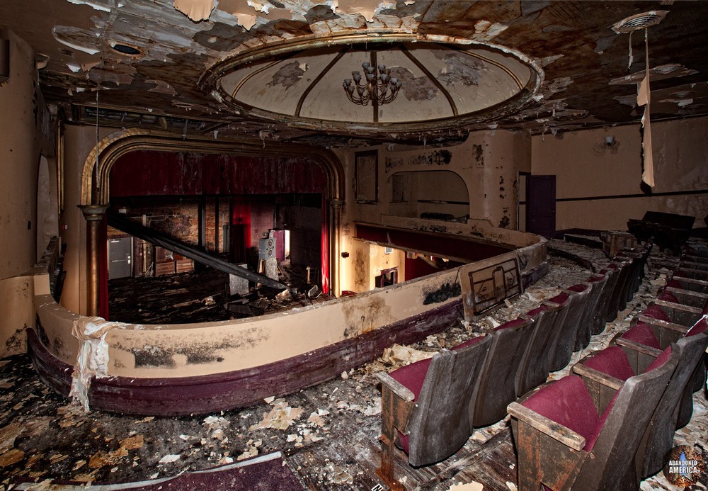 Garman Opera House (Bellefonte, PA) | Balcony View - The Garman Theater and Hotel Do De