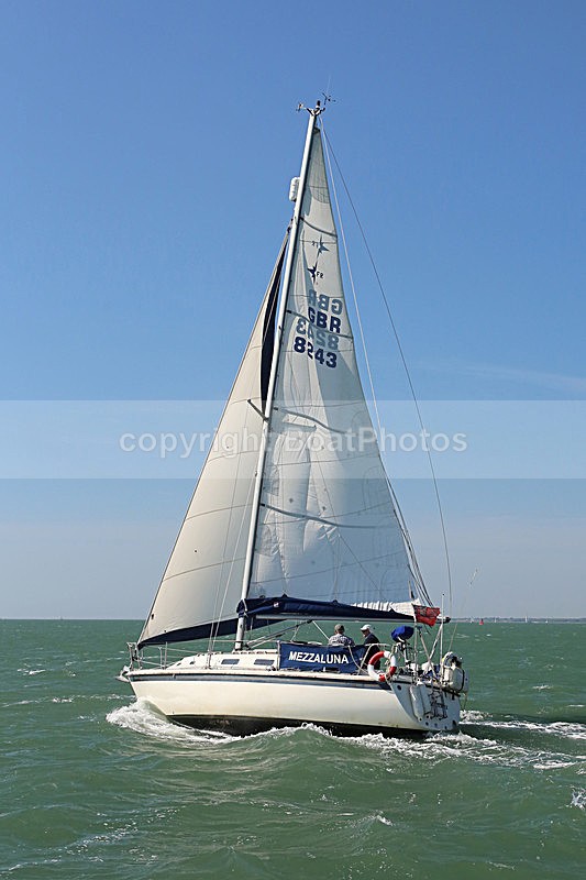 150910 MEZZALUNA GBR8243 WT7A1344 - Sailboats - monohull