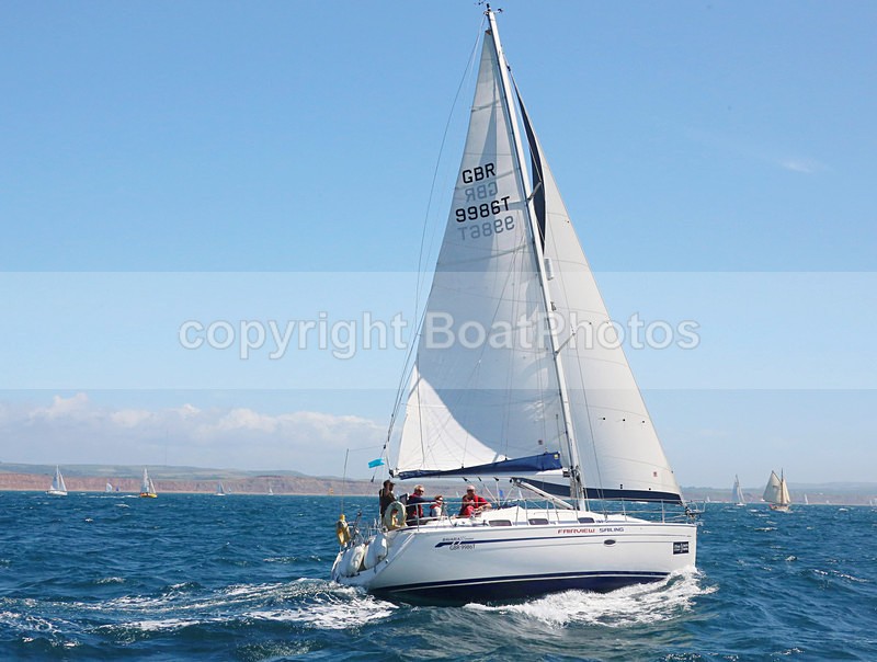 150627 BAVARIA 37 CRUISER GBR 9986T WT7A7177_N - ROUND THE ISLAND RACE - SATURDAY 27th JUNE 2015
