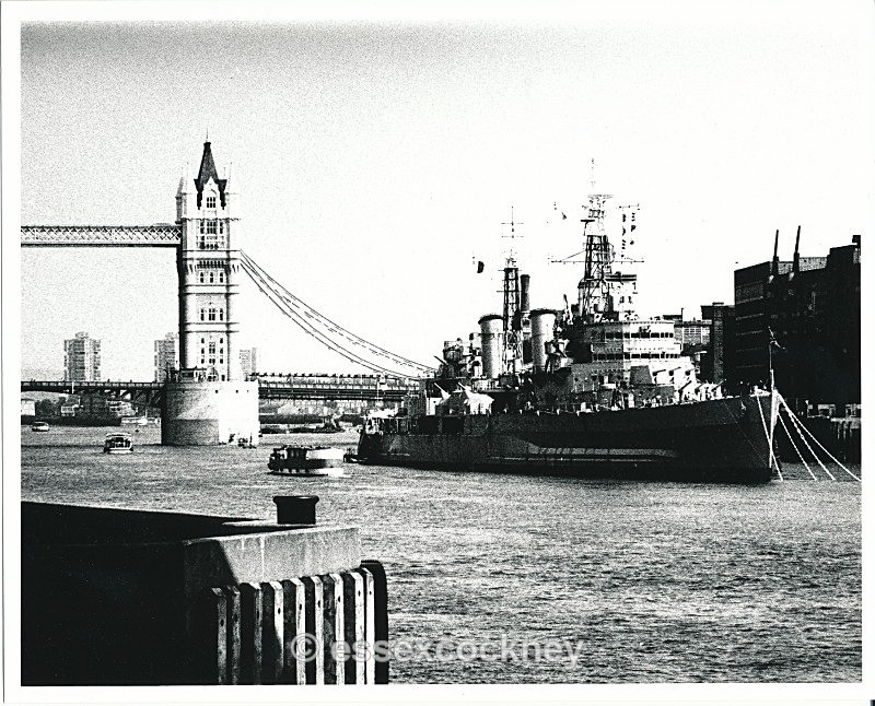  - Father Thames Tower Bridge and London 1970s
