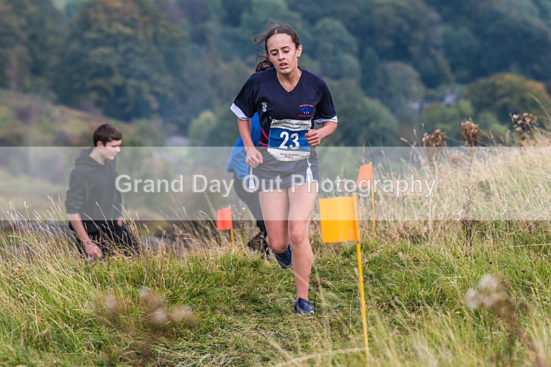 Year 7-249 - The English Schools Fell Running Championship Giggleswick Year 7 Sunday 6th October 2024