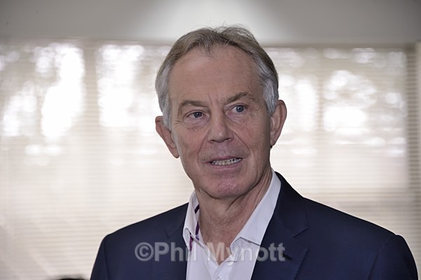 Tony Blair portrait photograph