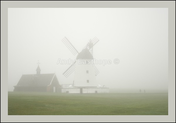 Lytham Windmill in Fog - Lytham, Lancashire