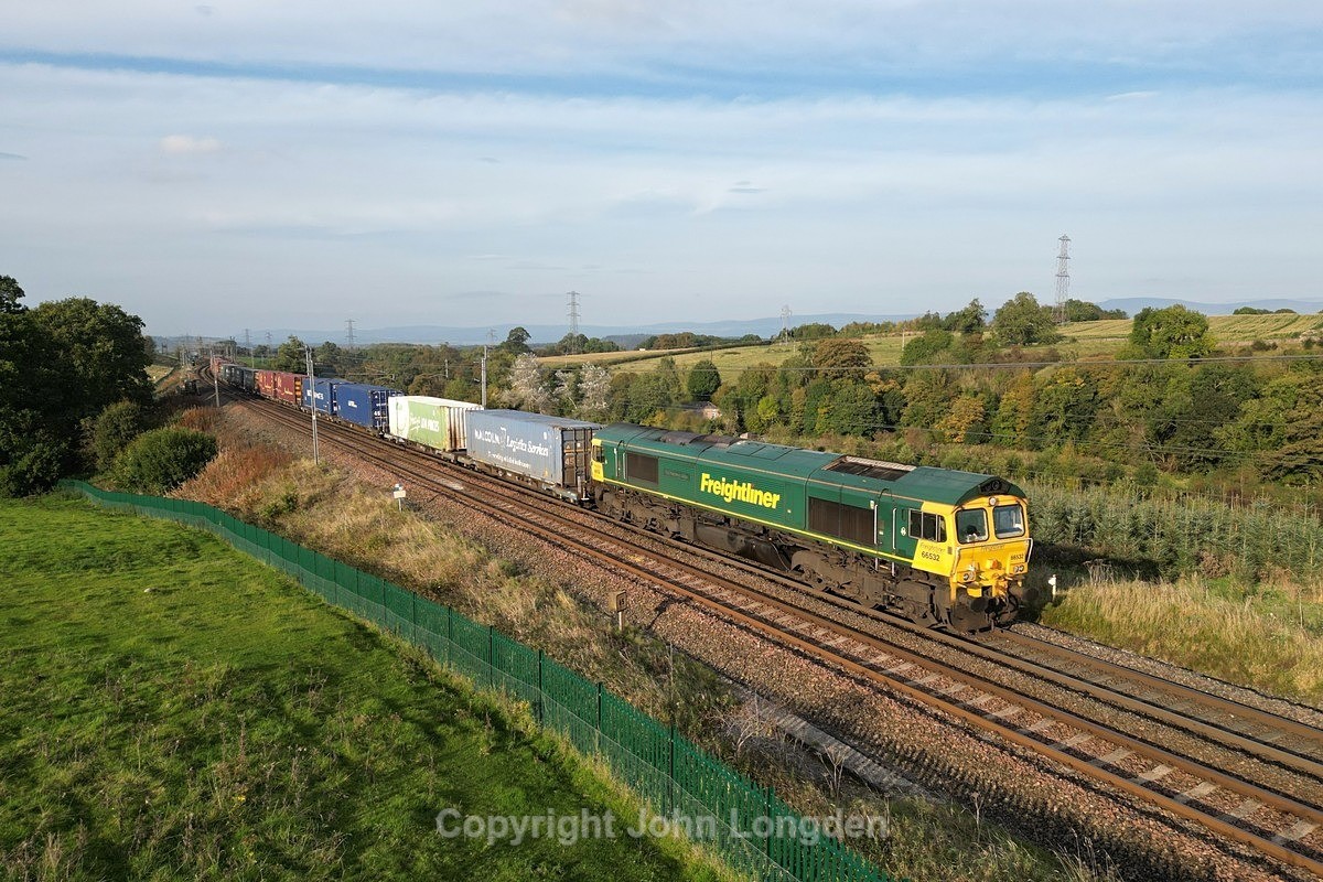 JL - 5.10.24 66532 4M30 Grangemouth - Daventry, Great Strickland - Latest shots
