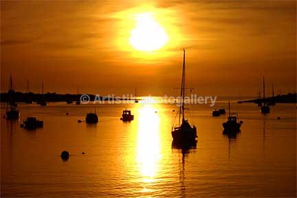 Sunset at Deganwy PICT 1787 - Sceniks.com - Snowdonia landscape photographs by Dave O'Shea