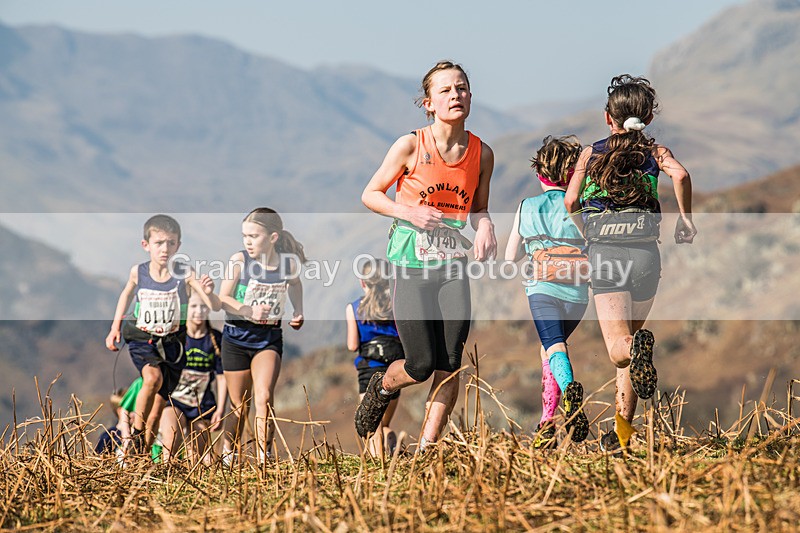 Elterwater-122 - Kendal Winter League Elterwater Under 13 Fell Race Sunday 9th March 2025