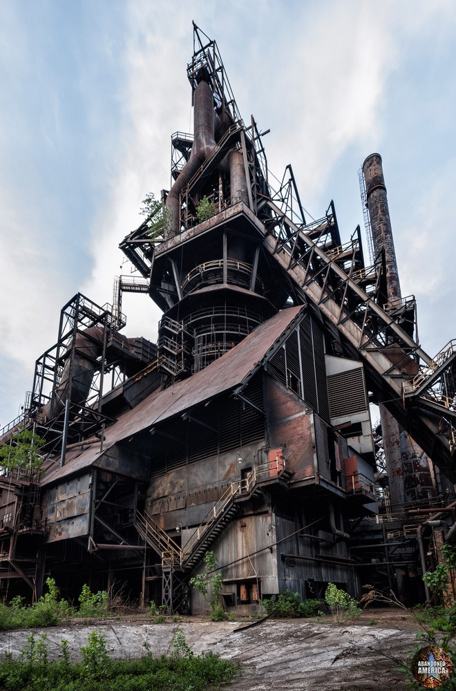 Bethlehem Steel (Bethlehem, PA) | Blast Furnace D - Bethlehem Steel