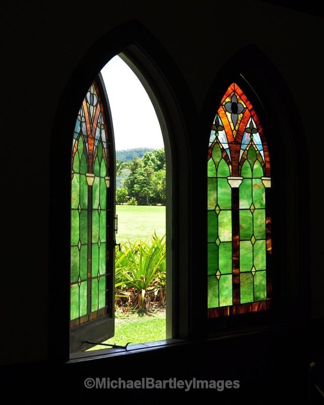 Kauai Church Windows - Style Images