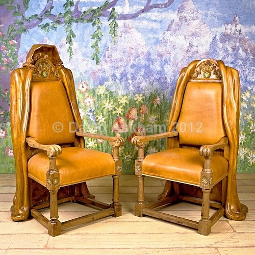 Cloakback chairs - Crafts
