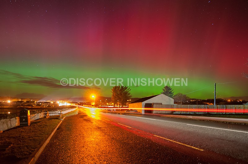 Malin Town - Aurora Borealis (Northern Lights)