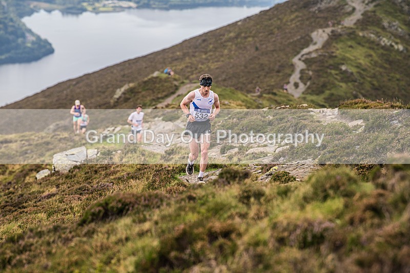 Uphill Only-71 - British Athletics Off Road Running Championships Senior Uphill Only Trial - Skiddaw Friday 15th Augu