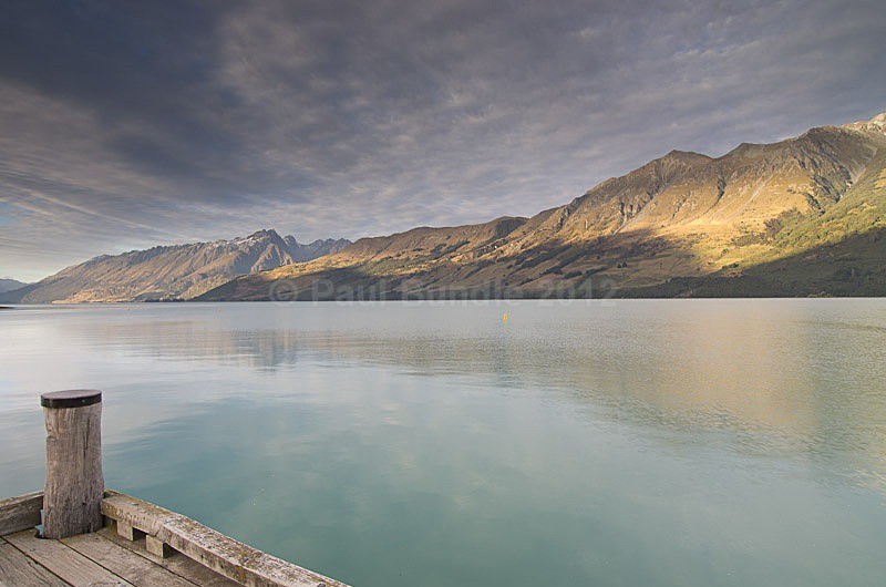 Morning light Glenorchy pier - New Zealand South Island