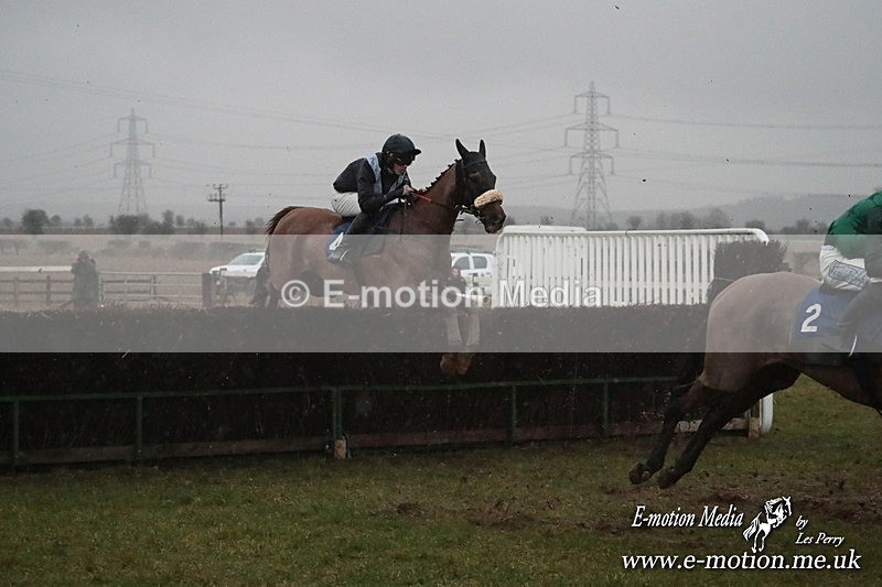 PtP 260125 1251 - Cocklebarrow Point-to-Point racing with the Heythrop Hunt 26/01/25