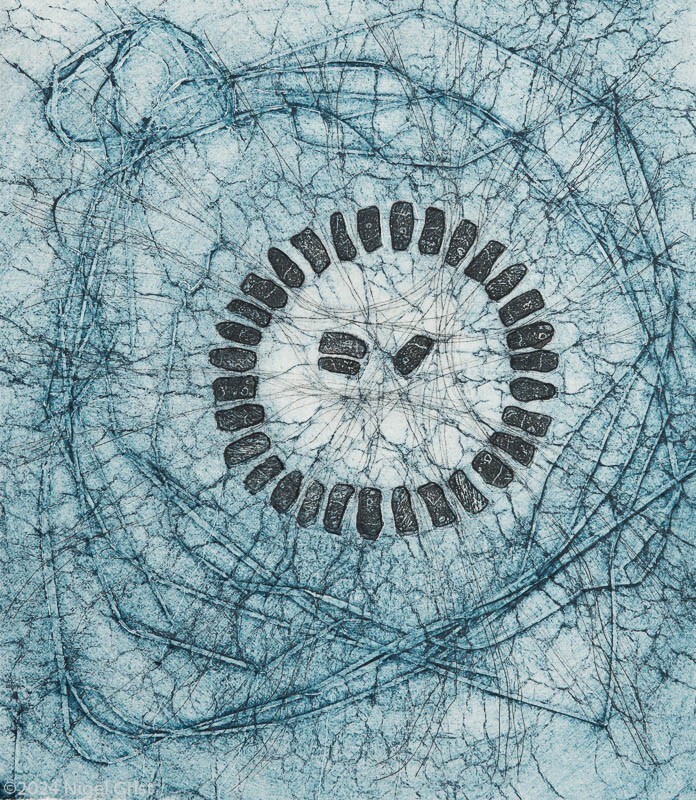  - Drypoint & Etching
