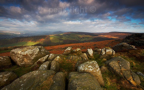 Patchwork Light - Peak District